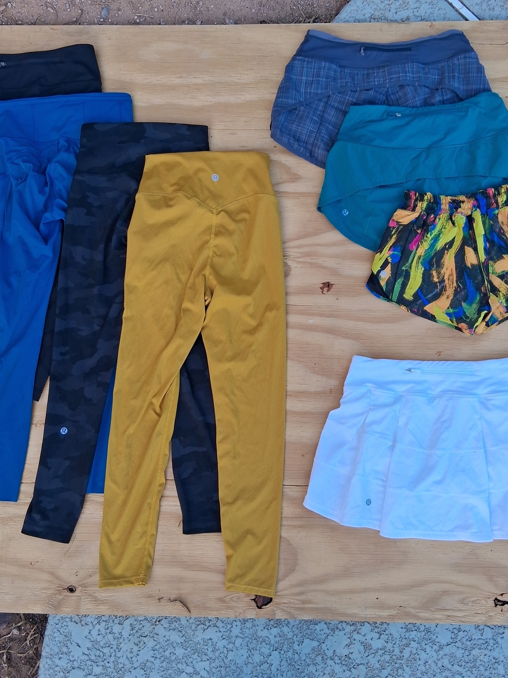 lululemon athletica Kids' Mustard Yellow Leggings